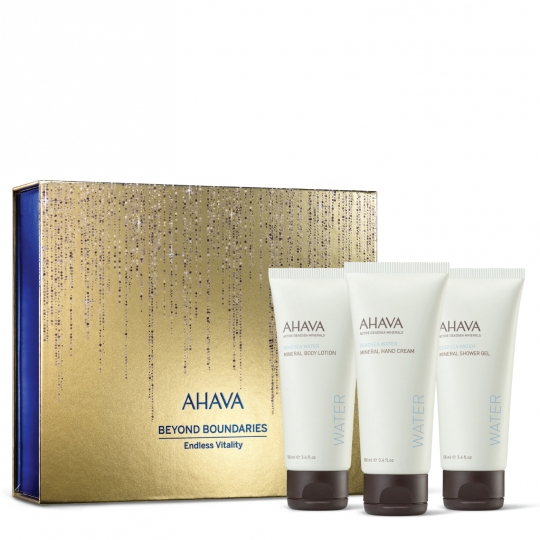 AHAVA BEYOND BOUNDARIES ENDLESS VITALITY DOVANŲ RINKINYS