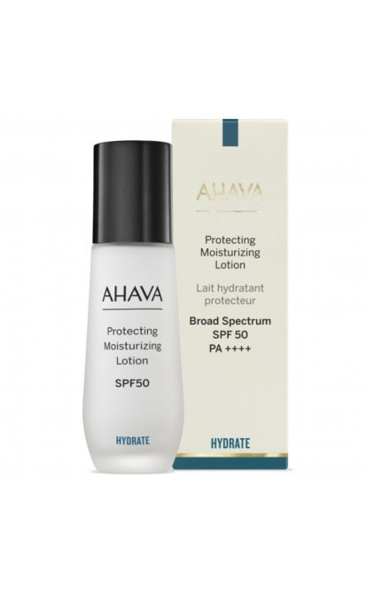 AHAVA HYDRATE APSAUGINIS DRĖKINANTIS VEIDO LOSJONAS SPF50, 50 ML