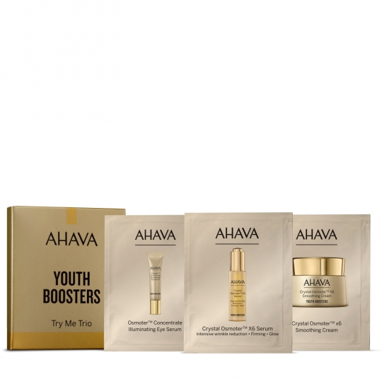 AHAVA YOUTH BOOSTERS TRY ME TRIO MĖGINĖLIŲ RINKINYS