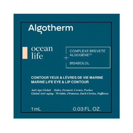 ALGOTHERM OCEAN LIFE AKIŲ IR LŪPŲ KONTŪRO KREMAS, 1 ML