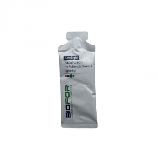 BIOFOR AZELIGHT+ ŠVIESINANČIO VEIDO KREMO MĖGINĖLIS PROBLEMINEI ODAI, 5 ML