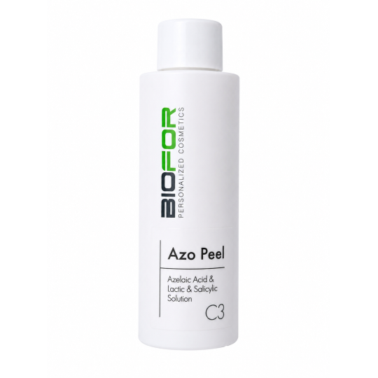 BIOFOR AZO PEEL RŪGŠTINIS PILINGAS SU AZELAINO, PIENO IR SALICILO RŪGŠTIMIS, 50 ML