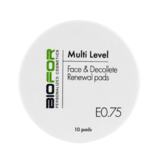 BIOFOR MULTI LEVEL RENEWAL VEIDO IR DEKOLTĖ PADELIAI, 10 VNT.