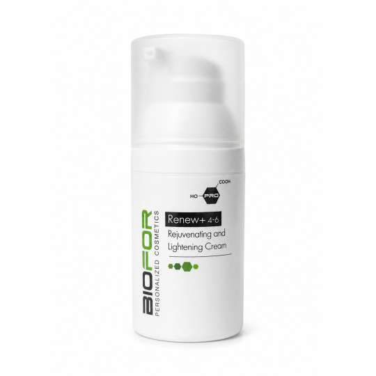 BIOFOR RENEW+ p4-6 ODĄ ATNAUJINANTIS IR ŠVIESINANTIS VEIDO KREMAS, 30 ML
