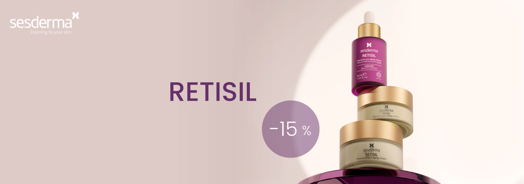 Pažangi senėjimą lėtinanti linija 