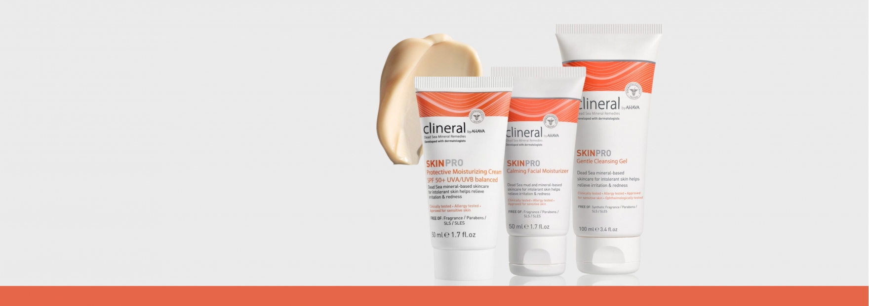 -10% Clineral Skinpro priemonėms