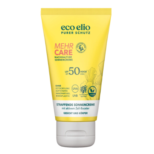 ECO ELIO MORE CARE STANGRINAMASIS KREMAS NUO SAULĖS SPF 50 SUNSCREEN,  75ml 
