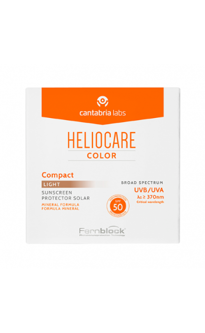 HELIOCARE COLOR APSAUGINĖ KOMPAKTINĖ PUDRA SPF50, 10 G (Light)