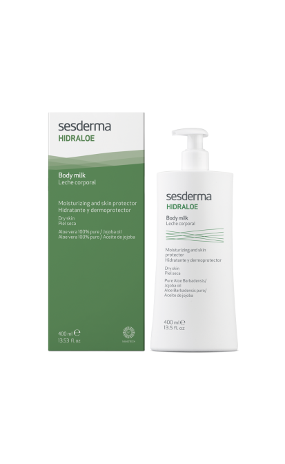 SESDERMA HIDRALOE KŪNO PIENELIS, 400 ML