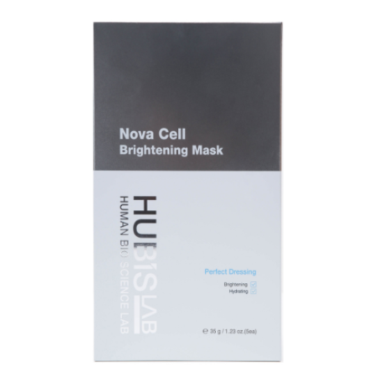 HUBISLAB E+ EPIDERMA NOVA CELL ŠVIESINANTI VEIDO KAUKĖ, 5x35 g