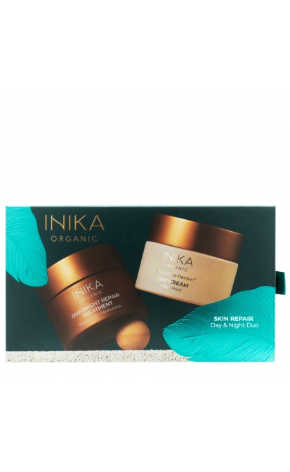 INIKA ORGANIC SKIN REPAIR DAY & NIGHT DUO DOVANŲ RINKINYS