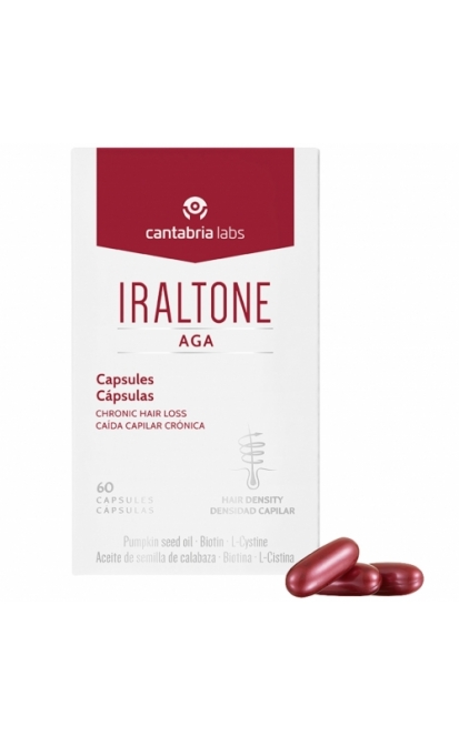 IRALTONE AGA MAISTO PAPILDAS, 60 KAPSULIŲ