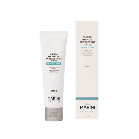 JAN MARINI PHYSICAL APSAUGINIS KREMAS SU ATSPALVIU (MEDIUM TO DEEP) SPF45, 57 G
