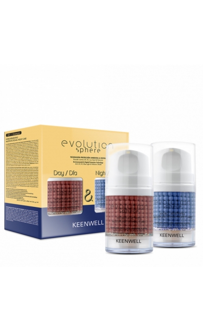 KEENWELL EVOLUTION SPHERE JAUNINANTIS RINKINYS, 50 ML + 50 ML