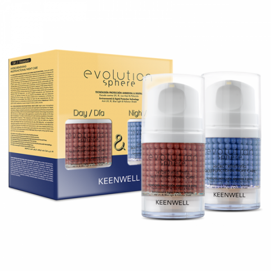 KEENWELL EVOLUTION SPHERE Rinkinys Nr.4 Dieninis kremas brandžiai odai ir jauninantis naktinis kremas 50 ML+50ML KEENWELL EVOLUTION SPHERE Rinkinys Nr.4 Dieninis kremas brandžiai odai ir jauninantis naktinis kremas 50 ML+50ML