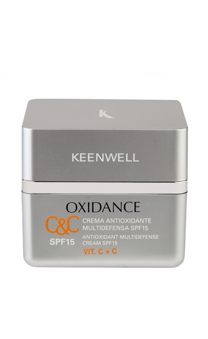 KEENWELL OXIDANCE DIENINIS VEIDO KREMAS SU VITAMINU C SPF 15, 50 ml