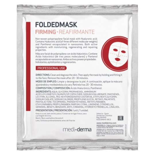 MEDIDERMA FOLDED FIRMING STANGRINANTI KAUKĖ, 1 VNT