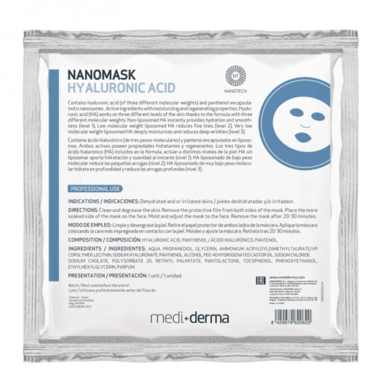 MEDIDERMA HIALURONO NANOKAUKĖ, 1 VNT