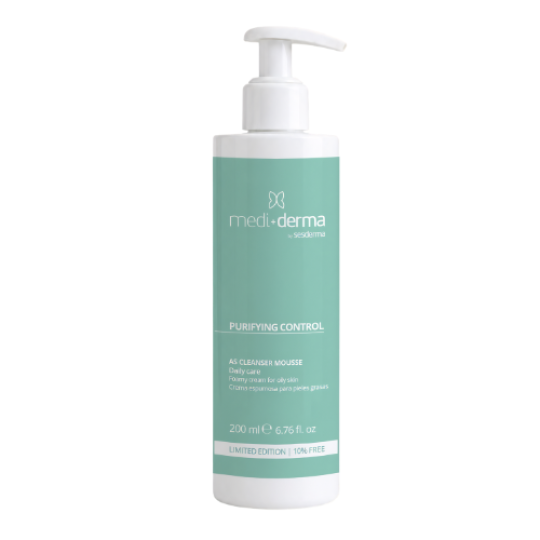 MEDIDERMA HOMECARE AS BEMUILIS PUTOJANTIS KREMINIS PRAUSIKLIS SU SALICILO RŪGŠTIMI, 200 ML