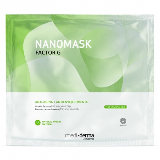 MEDIDERMA FACTOR G NANOMASK, 1 VNT.