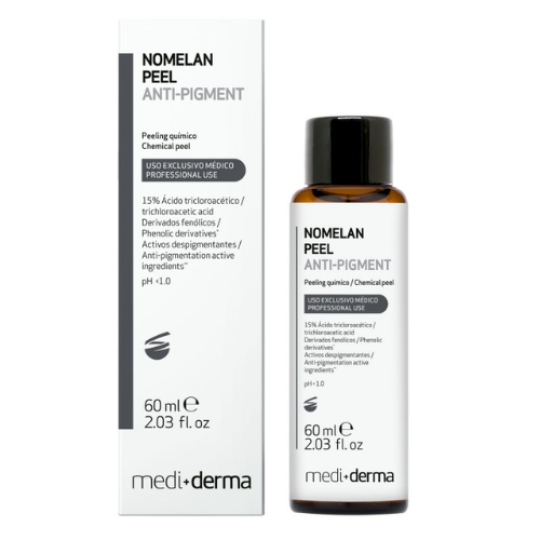 MEDIDERMA NOMELAN PEEL ANTI-PIGMENT RŪGŠTINIS PILINGAS, 60 ML