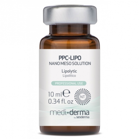 MEDIDERMA PPC-LIPO FOSFATIDILCHOLINAS MEZOTERAPIJAI, 1x10ml