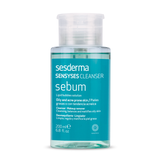 SESDERMA SENSYSES SEBUM LIPOSOMINIS VALIKLIS, 200 ml
