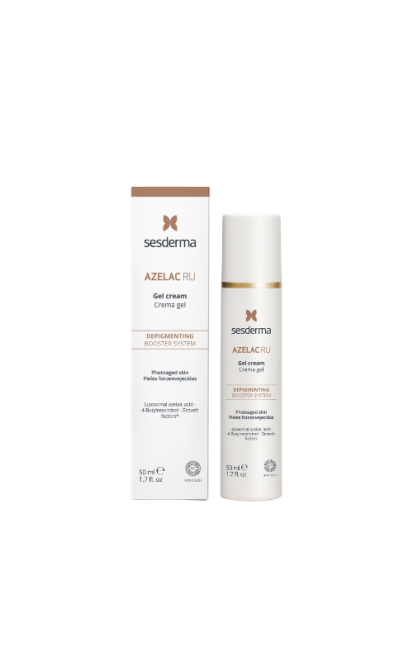 SESDERMA AZELAC RU GELINIS VEIDO KREMAS PIGMENTUOTAI ODAI, 50 ML
