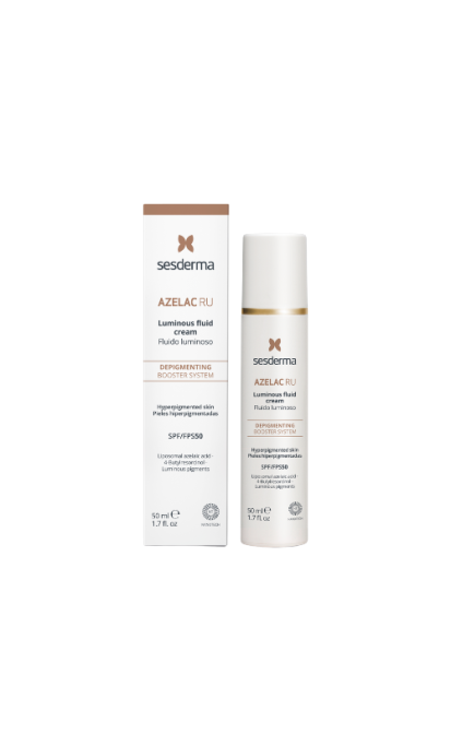SESDERMA AZELAC RU LUMINOUS KREMINIS FLUIDAS SPF50, 50 ML