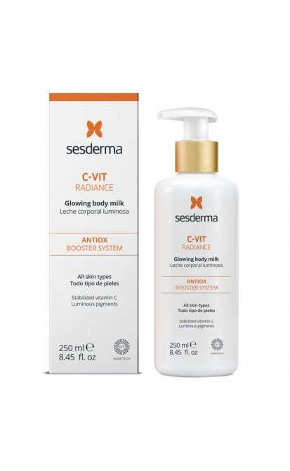 SESDERMA C-VIT RADIANCE KŪNO PIENELIS, 250 ml
