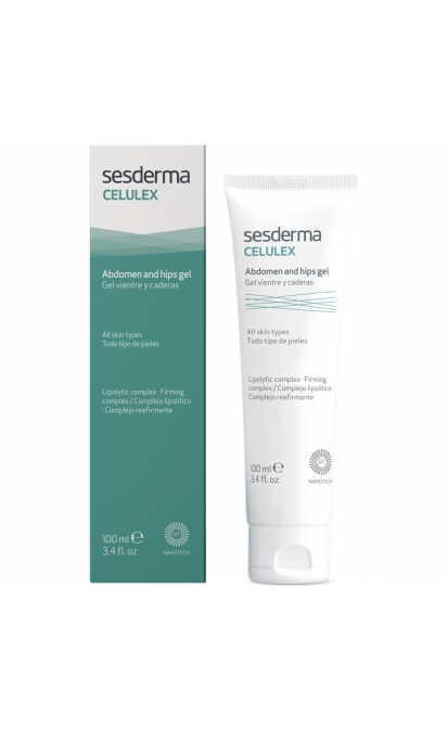 SESDERMA CELULEX PILVO IR KLUBŲ SRITIES GELIS CELIULITUI, 100 ml
