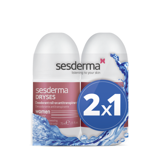 SESDERMA DRYSES DEZODORANTŲ RINKINYS MOTERIMS, 2x75 ml