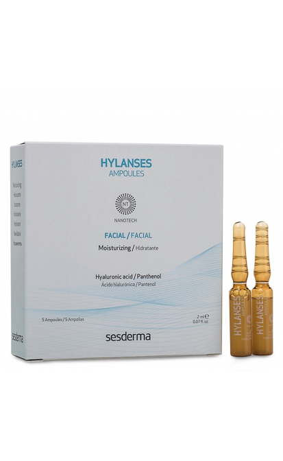 SESDERMA HYLANSES AMPULĖS, 5x2 ml