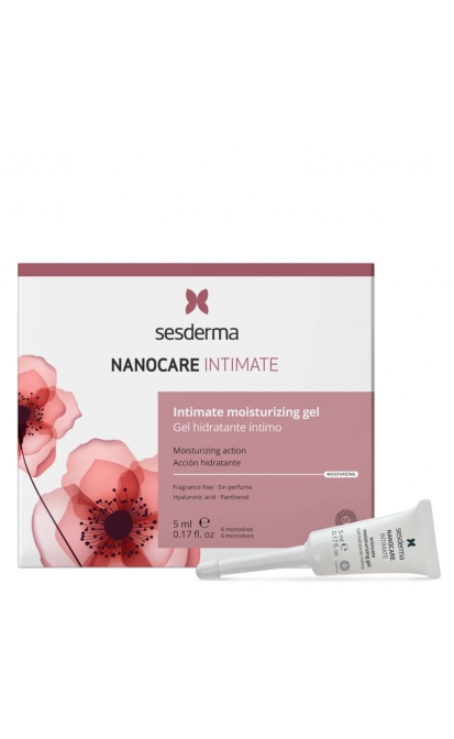 SESDERMA NANOCARE VAGINALINIS DRĖKINAMASIS GELIS, 6x5 ml
