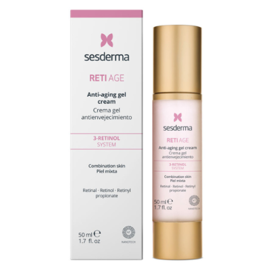 SESDERMA RETI-AGE GELINIS VEIDO KREMAS, 50 ML