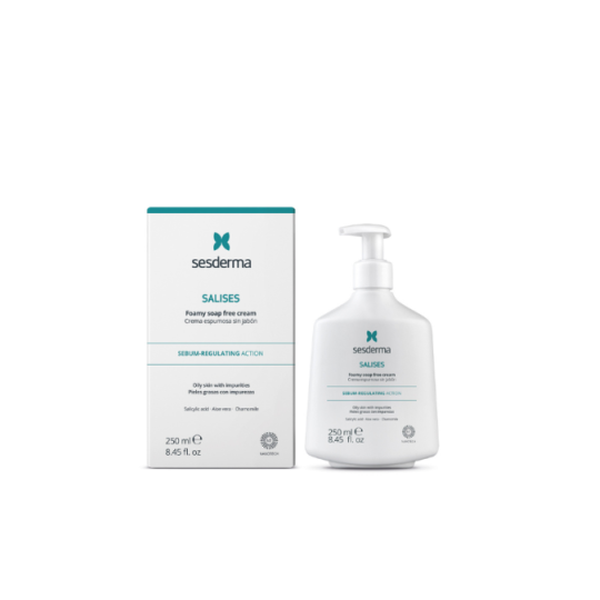 SESDERMA SALISES BEMUILIS PUTOJANTIS PRAUSIKLIS SU SALICILO RŪGŠTIMI, 250 ML