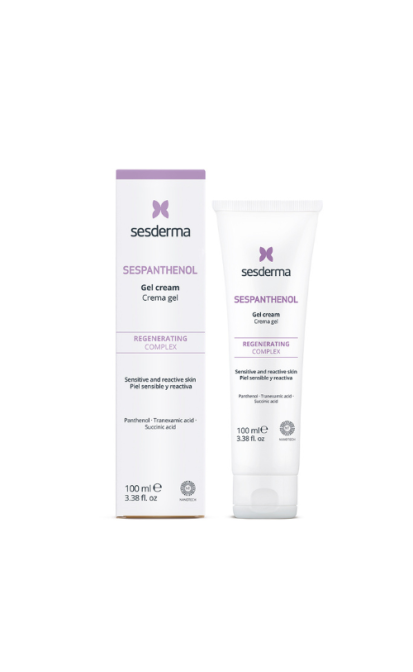 SESDERMA SESPANTHENOL GELINIS KREMAS JAUTRIAI ODAI, 100 ML